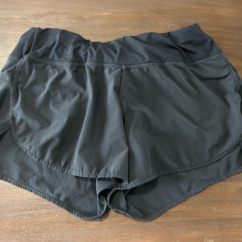 Women's Black Athletic Shorts